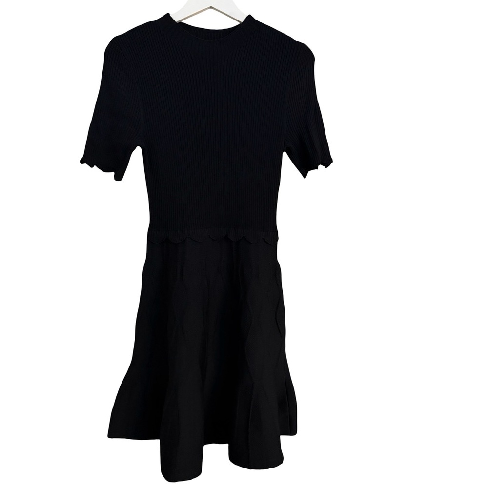 ANTONIO MELANI Black Knit Dress